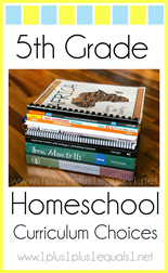 5th Grade Homeschool Curriculum Choices L