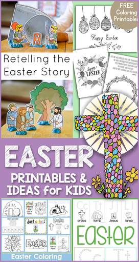 Easter Theme Printables and Ideas for Kids