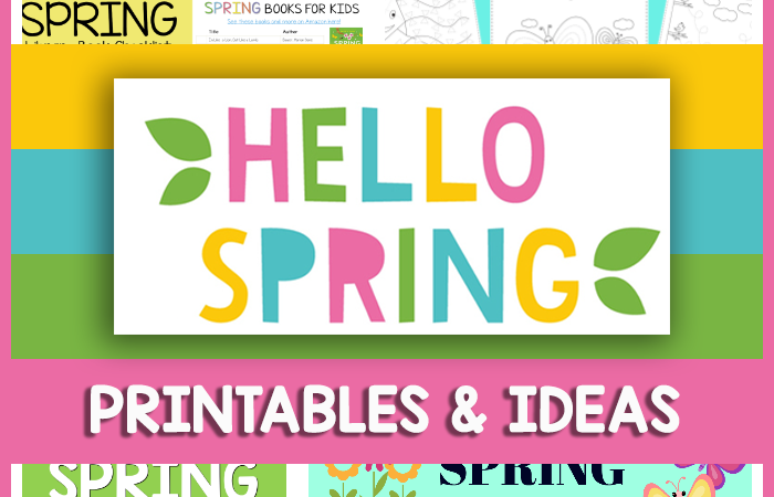 Spring Theme Printables and Ideas