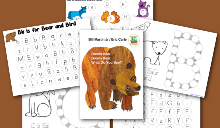 Brown Bear Dot Fun Printables