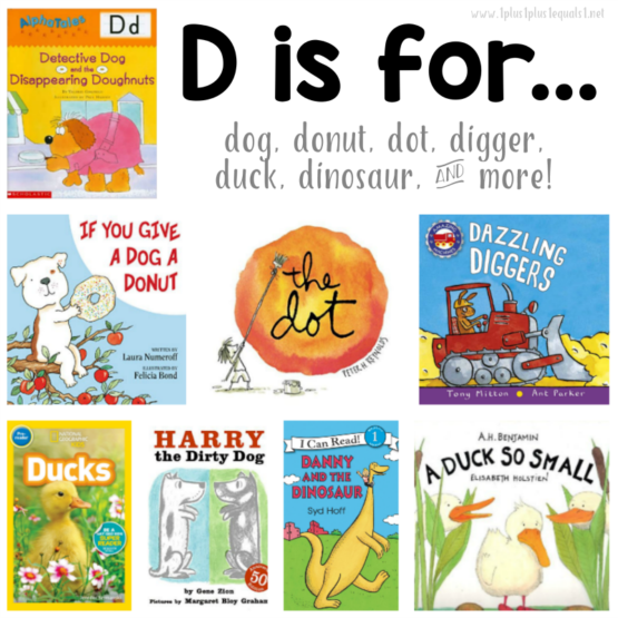 Letter D Printables, Books, &amp; More - 1+1+1=1