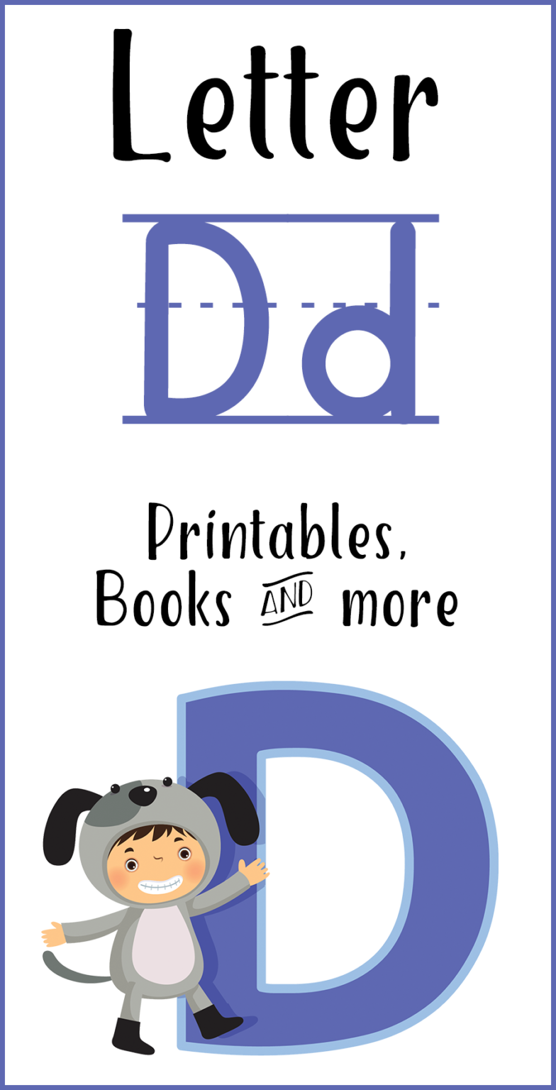 Letter D Printables, Books, &amp; More - 1+1+1=1