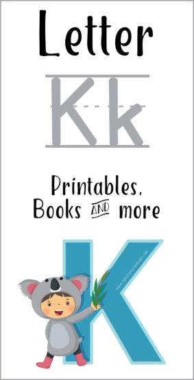 K Notebook Printable Letter K Printables, Books, & More - 1+1+1=1