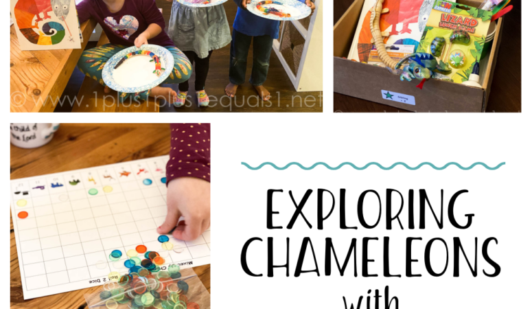 Exploring Chameleons with Ivy Kids Kits