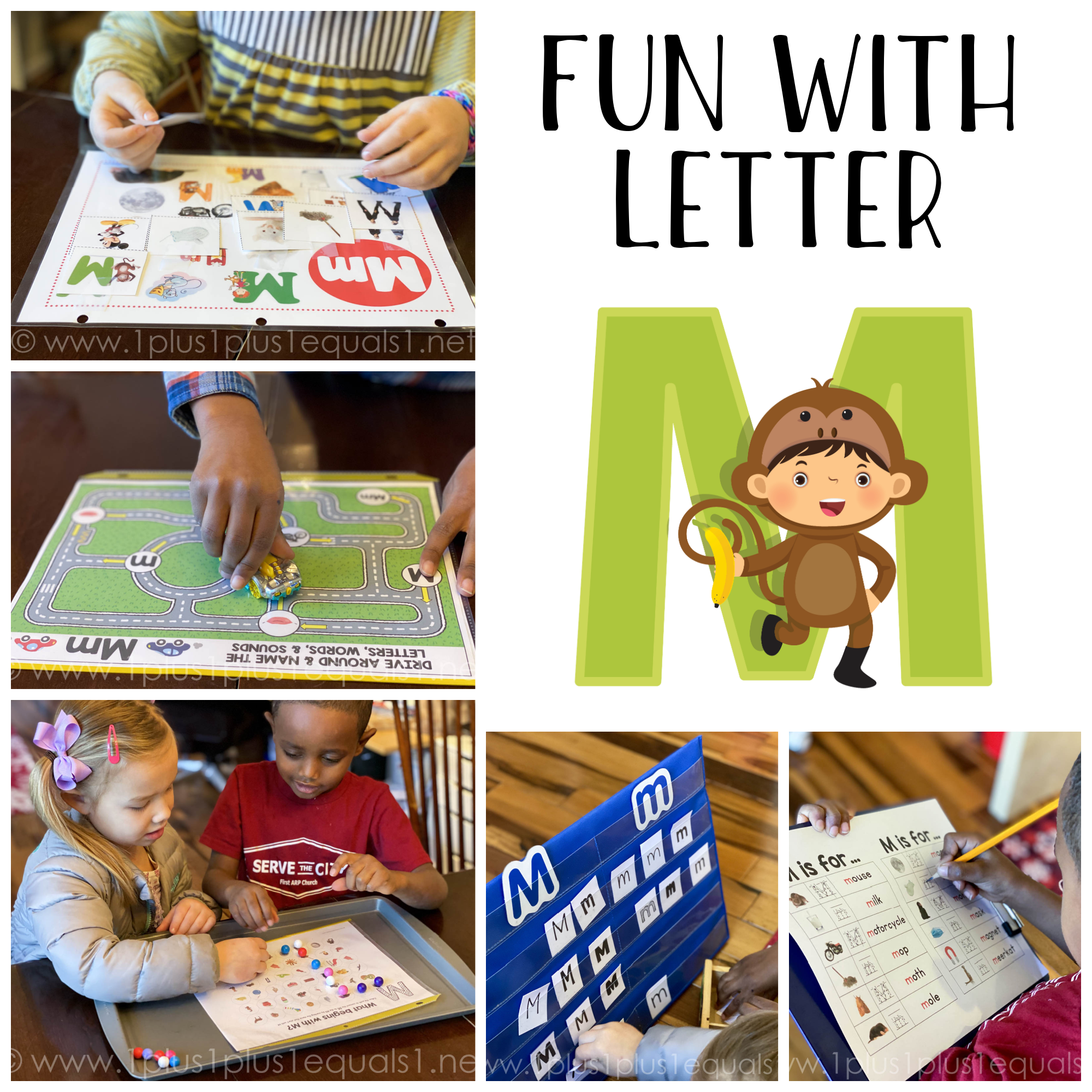 Letter M Learning in Action