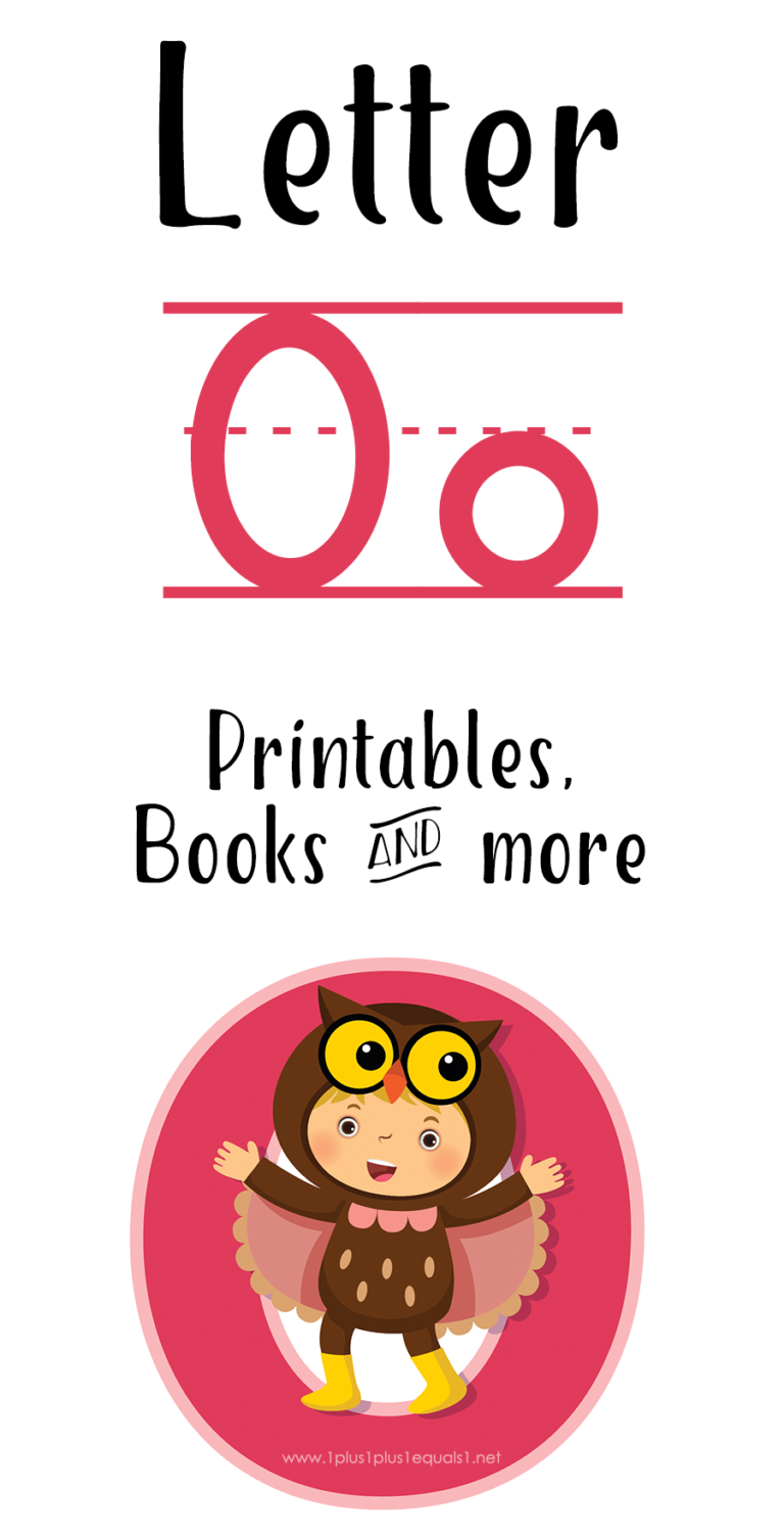 Letter O Printables, Books, &amp; More - 1+1+1=1