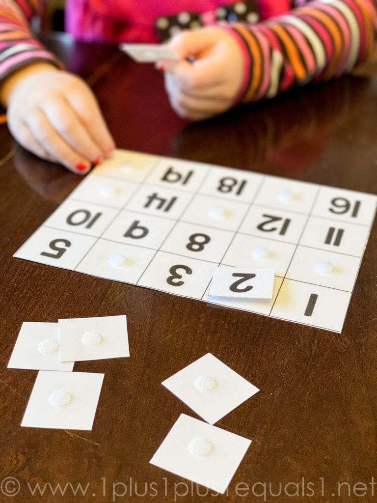 Number Order Printables 1-30 - 1+1+1=1