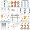 Bird Theme Kindergarten Printables - 1+1+1=1