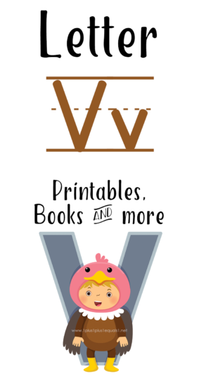 Letter V Printables, Books, &amp; More - 1+1+1=1