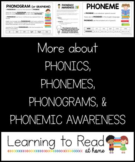 Phonics, Phonograms, Phonemes, & Phonological Awareness - 1+1+1=1