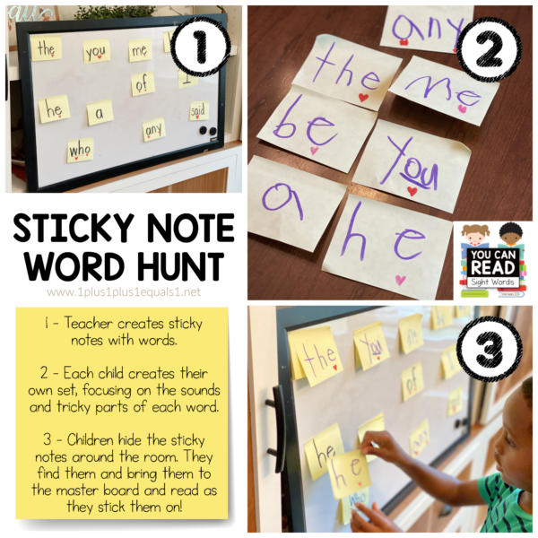Sight Words Archives - 1+1+1=1