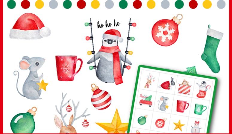 Peek & Find ~ Free Christmas Printable Game for Kids