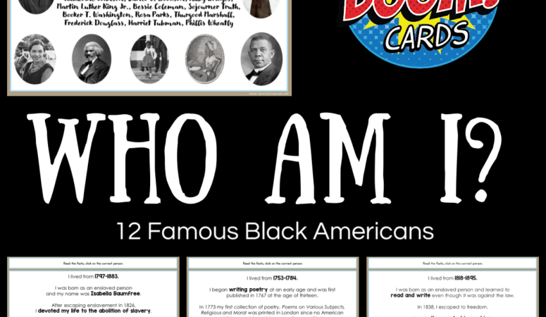 Who Am I? ~ An Interactive Black History Resource for Students