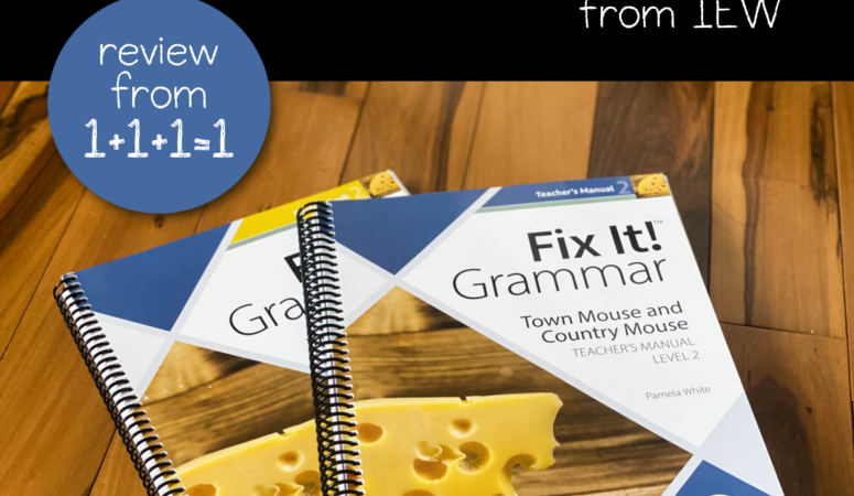 IEW Fix It! Grammar Curriculum Review