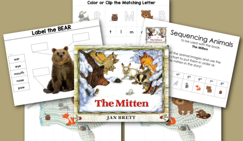 The Mitten – Free Printable Collection
