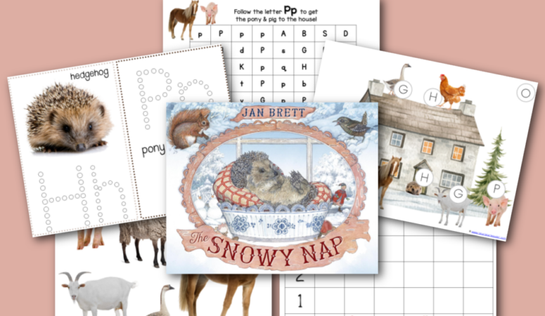 The Snowy Nap- Free Printable Collection