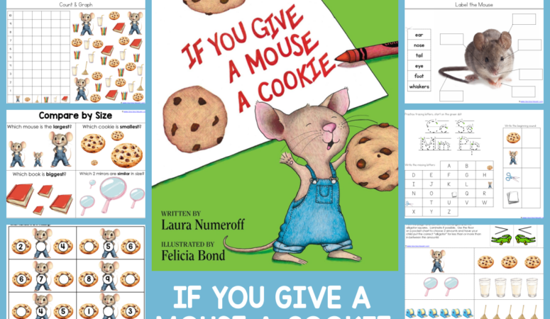 If You Give a Mouse a Cookie Kindergarten Literature Unit