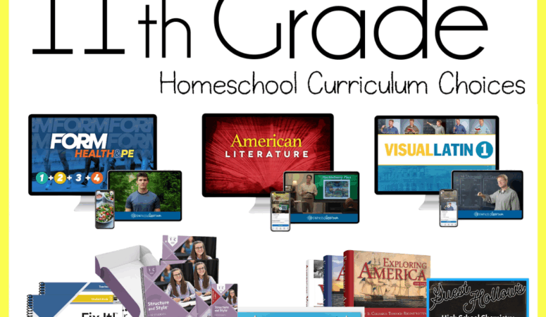 11th Grade Homeschool Curriculum Picks, Round 3