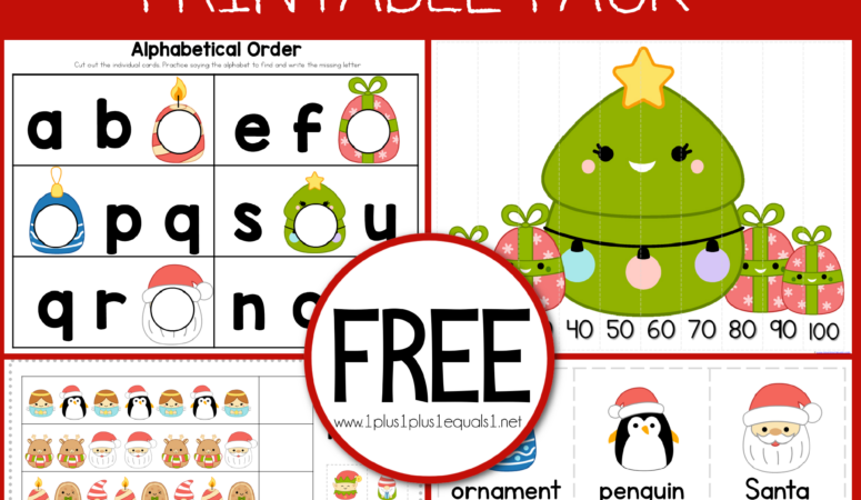 Squishmallow Christmas PrintableS