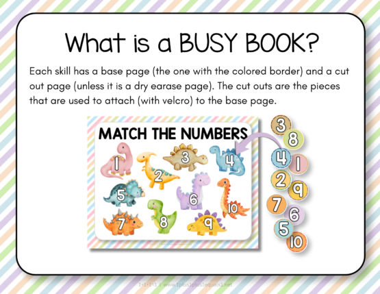 Dinosaur Busy Book