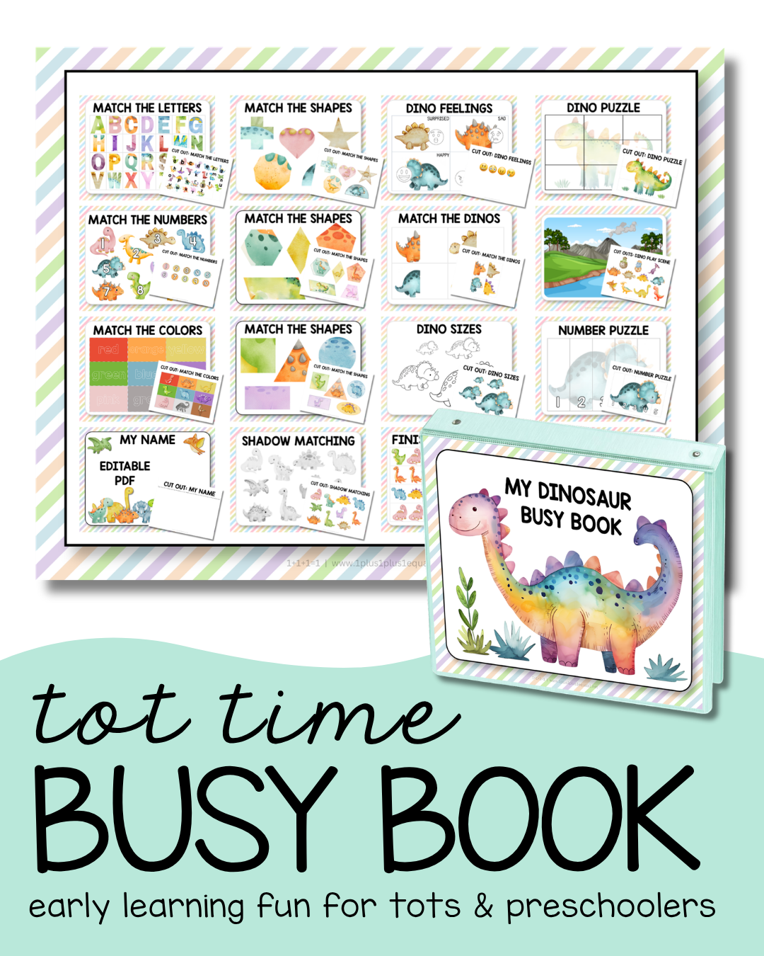 Dinosaur Busy Book