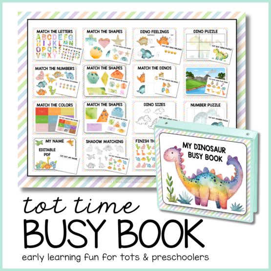 Dinosaur Busy Book
